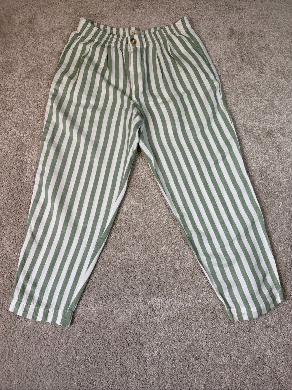 Sienna Sky Wide Leg Drawstring Striped Pants Women’s‎ Size Small
